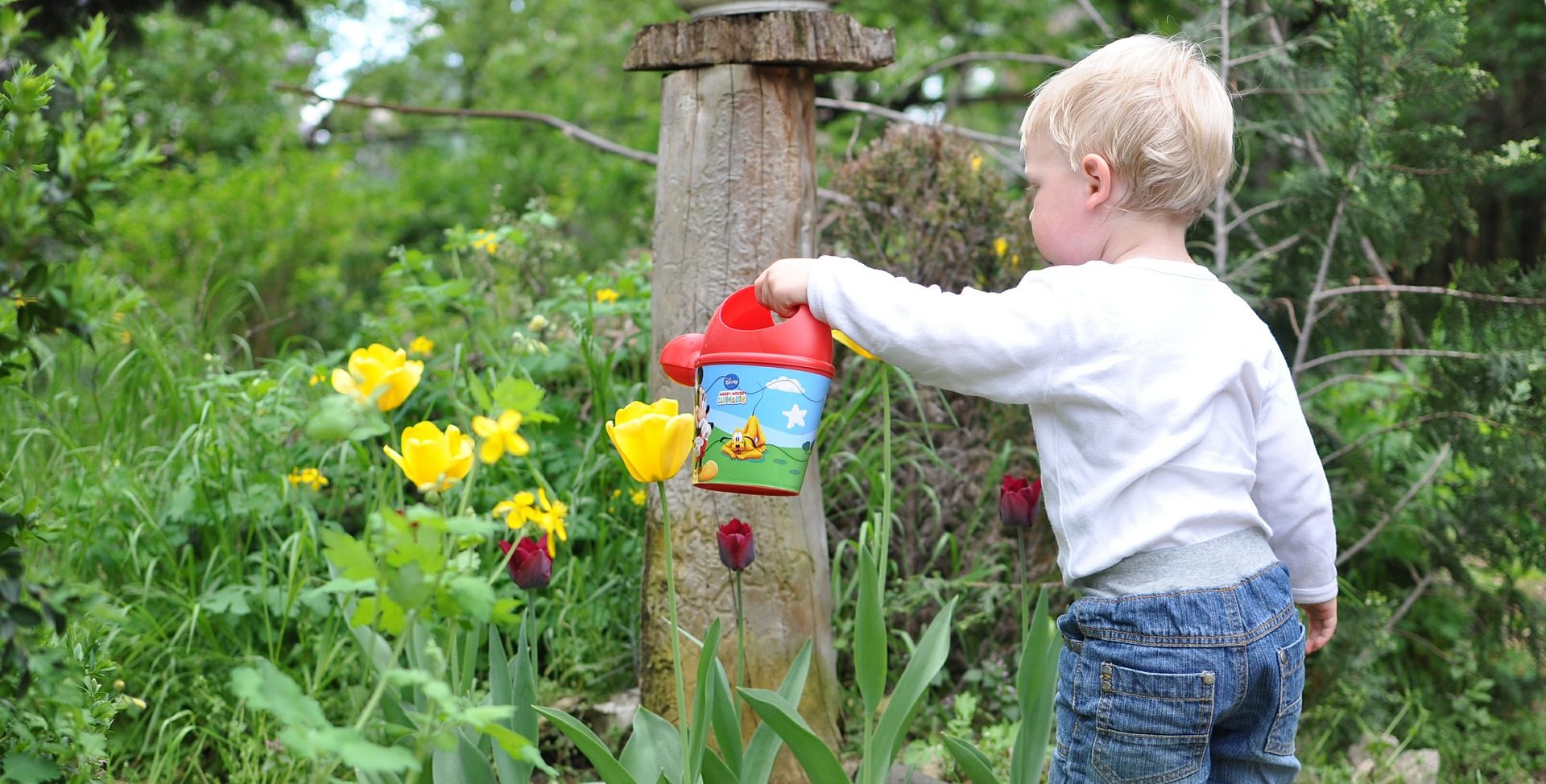 what children get out of gardening