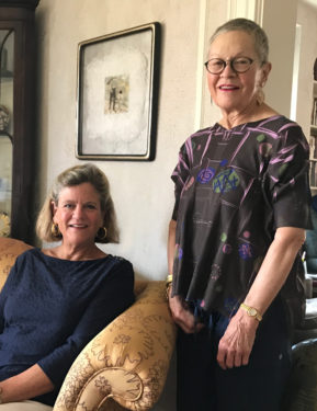 Judith Holmes_Kim Sherwin Judith Holmes (left) and Kim Sherwin