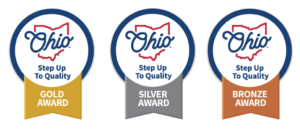 Step Up To Quality gold, silver, bronze awards